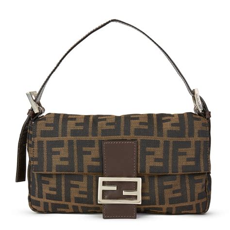 fendi satin baguette|Fendi baguette monogram.